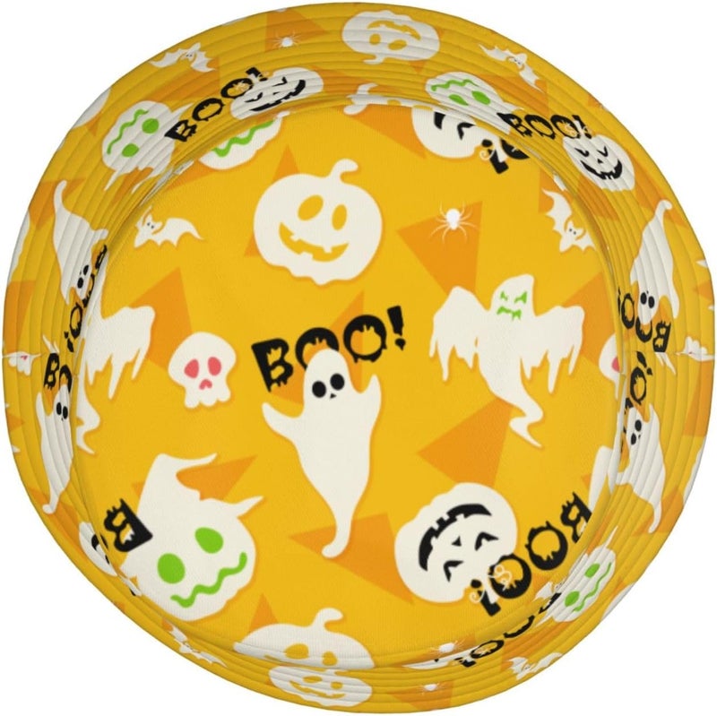 YFBXHSN Cartoon Pumpkin Halloween Bucket Hat Pumpkin Hat Ghost Cap Outdoor for Men Women Beach, Golf, Fishing Hat - Image 4